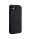 Buy Karl Lagerfeld KLHCN613DRKNK Apple iPhone 11/XR black hardcase Rubber Karl Head 3D - KLD1606 - {ean13} - Home Screen Store Europe