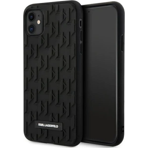 Kup Karl Lagerfeld Apple Tasche KLHCN61RUPKLPK iPhone 11/XR Hartschale schwarz/schwarz 3D Monogram - KLD1607 - {ean13} - Sklep Home Screen