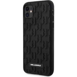 Kup Karl Lagerfeld Apple Tasche KLHCN61RUPKLPK iPhone 11/XR Hartschale schwarz/schwarz 3D Monogram - KLD1607 - {ean13} - Sklep Home Screen