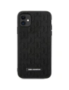 Kup Karl Lagerfeld Apple Caz KLHCN61RUPKLPK iPhone 11/XR hardcase negru/negru 3D Monogram - KLD1607 - {ean13} - Sklep Home Screen