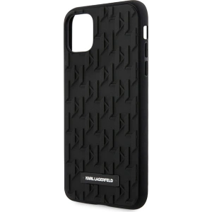 Kup Karl Lagerfeld Apple Tasche KLHCN61RUPKLPK iPhone 11/XR Hartschale schwarz/schwarz 3D Monogram - KLD1607 - {ean13} - Sklep Home Screen