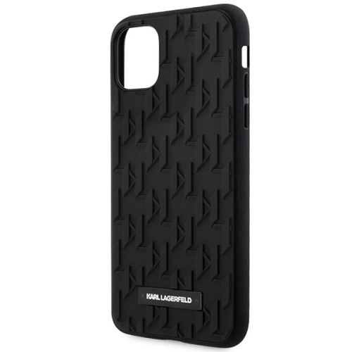 Buy Karl Lagerfeld KLHCN61RUPKLPK Apple iPhone 11/XR hardcase black 3D Monogram - KLD1607 - {ean13} - Home Screen Store Europe