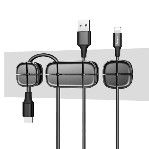 Kup Organizer do kabli Baseus Cross Peas - czarny - BSU131BLK - {ean13} - Sklep Home Screen