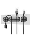 Buy Baseus Cross Peas Cable Organiser Black - BSU131BLK - {ean13} - Home Screen Store Europe