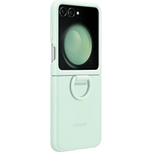 Kup Etui Samsung Galaxy Z Flip 5 EF-PF731TMEGWW zelený/ocean green silikonový kryt s kroužkem - SMG922 - {ean13} - Sklep Home Screen