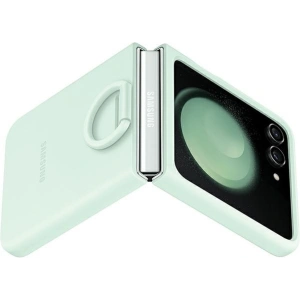 Kup Etui Samsung Galaxy Z Flip 5 EF-PF731TMEGWW zelený/ocean green silikonový kryt s kroužkem - SMG922 - {ean13} - Sklep Home Screen
