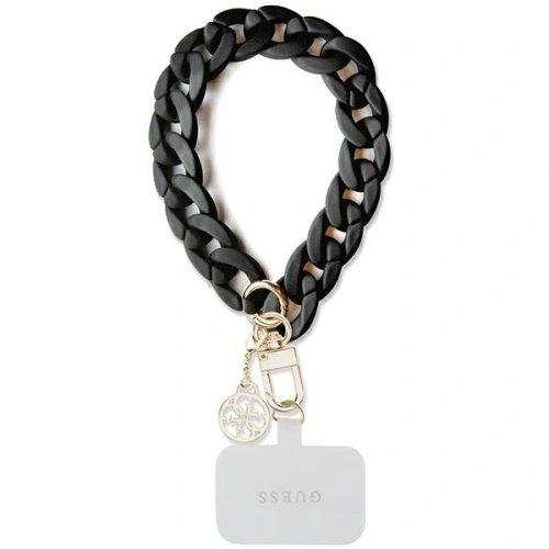 Kup Guess Curea GUOUCBMC4MK Universal Big Hand Strap negru / negru Acrilic 4G Charm - GUE2680 - {ean13} - Sklep Home Screen