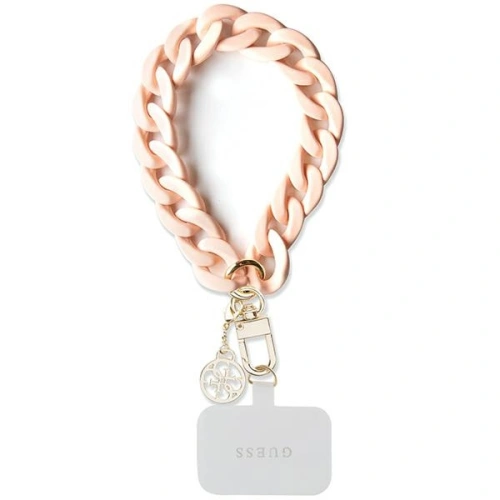Kup Pasek Guess GUOUCBMC4MP Univerzális Nagy Kéz Pánt rózsaszín/pink Akryl 4G Charm - GUE2681 - {ean13} - Sklep Home Screen