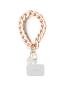Guess Curea GUOUCBMC4MP Universal Big Hand Strap roz / roz Acrilic 4G Charm