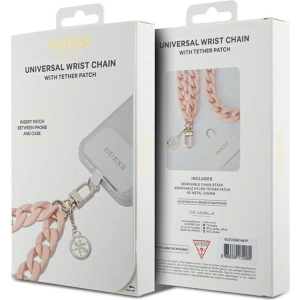 Kup Pasek Guess GUOUCBMC4MP Universal Big Hand Strap różowy/pink Acrylic 4G Charm - GUE2681 - {ean13} - Sklep Home Screen