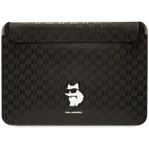 Karl Lagerfeld Kofferhülle KLCS14SAKHPCK 14 Zoll schwarz/schwarz Saffiano Monogram Choupette
