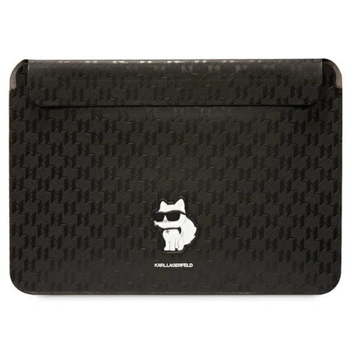 Buy Karl Lagerfeld Sleeve KLCS14SAKHPCK 14 inch black Saffiano Monogram Choupette - KLD1609 - {ean13} - Home Screen Store Europe