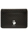 Etui Karl Lagerfeld Sleeve KLCS16SAKHPCK 16 palců černý/black Saffiano Monogram Choupette
