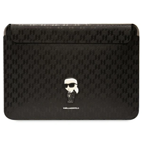 Kup Etui Karl Lagerfeld Sleeve KLCS16SAKHPKK 16 palců černý/black Saffiano Monogram Ikonik - KLD1613 - {ean13} - Sklep Home Screen