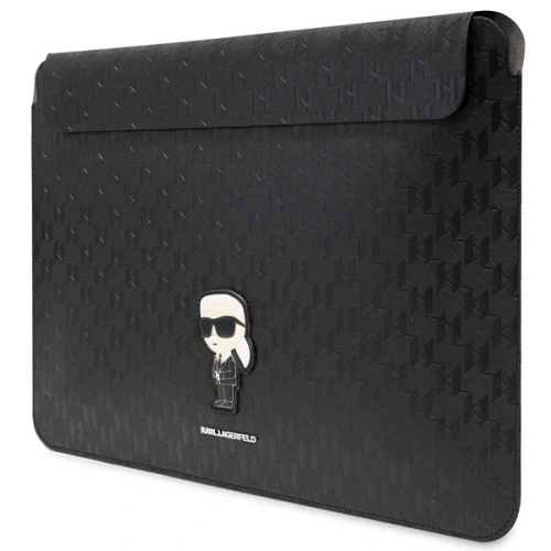 Kup Etui Karl Lagerfeld Sleeve KLCS16SAKHPKK 16 palců černý/black Saffiano Monogram Ikonik - KLD1613 - {ean13} - Sklep Home Screen