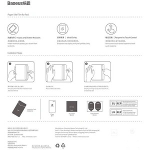 Kup Szkło hartowane Baseus Apple iPad mini 2021 (6. generacji) / iPad mini 8.3" 2024 (7. generacji) - BSU4550 - {ean13} - Sklep Home Screen
