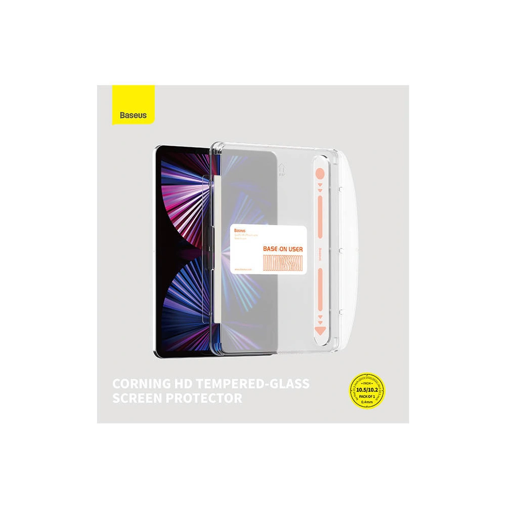 Szkło hartowane Baseus Apple iPad 10.2 2019/2020/2021 (7., 8. i 9. generacji)