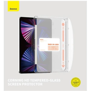 Baseus Apple Gehärtetes Glas iPad Air 10.9 2020/2022 (4. und 5. Generation) / iPad Pro 11 2018/2020/2021/2022 (1., 2., 3. und 4. Generation) / iPad Air 11 2024 (6. Generation)