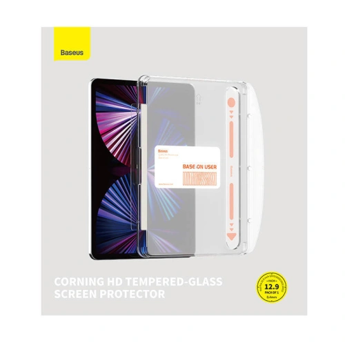 Kup Baseus Apple Gehärtetes Glas iPad Pro 12.9 2018/2020/2021/2022 (3., 4., 5. und 6. Generation) - BSU4554 - {ean13} - Sklep Home Screen