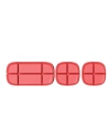 Kup Organizer do kabli Cross Peas Baseus - czerwony - BSU133RED - {ean13} - Sklep Home Screen