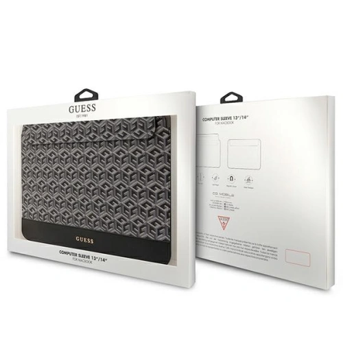 Kup Etui Guess Sleeve GUCS14HGCFSEK 14 hüvelyk fekete/black GCube Stripes - GUE2689 - {ean13} - Sklep Home Screen