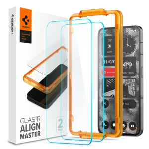 Spigen GLAS.tR AlignMaster Nothing Phone 2 Clear [2 PACK]