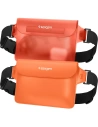 Vízálló tok Spigen A620 Univerzális Vízálló Derék Táska Naplemente Narancs [2 PACK]