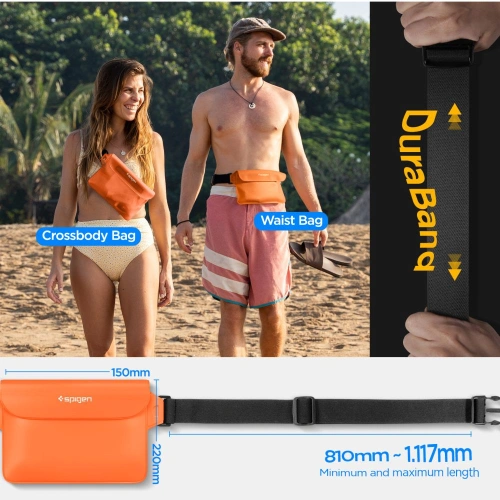 Kup Vízálló tok Spigen A620 Univerzális Vízálló Derék Táska Naplemente Narancs [2 PACK] - SPN2923 - {ean13} - Sklep Home Screen