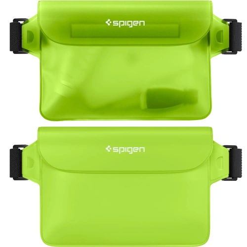 Kup Etui wodoszczelne Spigen A620 Universal Waterproof Waist Bag Cactus Green [2 PACK] - SPN2924 - {ean13} - Sklep Home Screen
