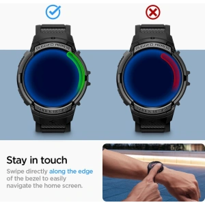 Kup Pasek Spigen Rugged Armor Pro Samsung Galaxy Watch 6 44mm Black - SPN2925 - {ean13} - Sklep Home Screen