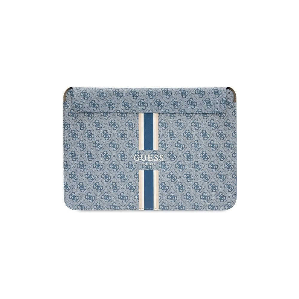 Etui Guess Sleeve GUCS16P4RPSB 16 cali niebieski/blue 4G Printed Stripes