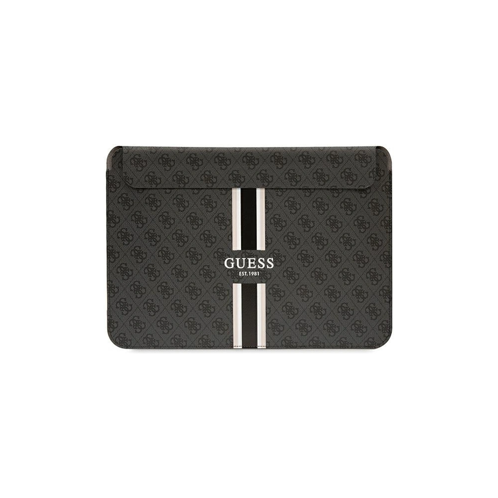 Etui Guess Sleeve GUCS16P4RPSK 16 cali czarny/black 4G Printed Stripes