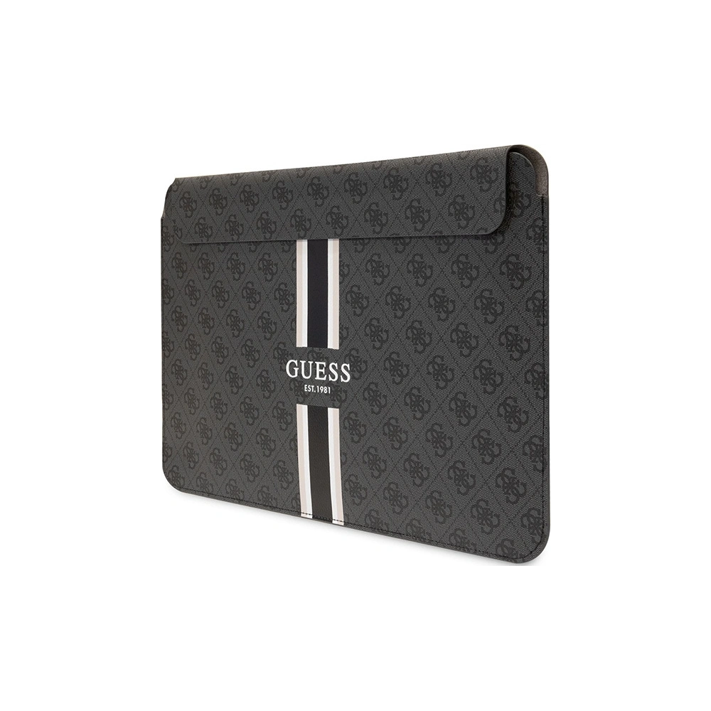 Etui Guess Sleeve GUCS16P4RPSK 16 cali czarny/black 4G Printed Stripes