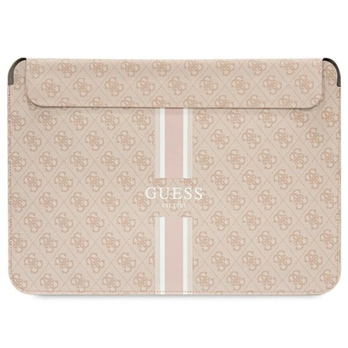 Kup Etui Guess Sleeve GUCS16P4RPSP 16 palců růžový/pink 4G Tisknuté pruhy - GUE2693 - {ean13} - Sklep Home Screen