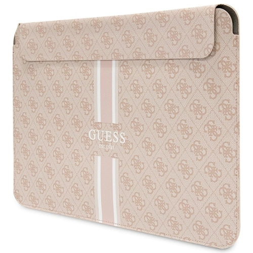 Kup Etui Guess Sleeve GUCS16P4RPSP 16 palců růžový/pink 4G Tisknuté pruhy - GUE2693 - {ean13} - Sklep Home Screen