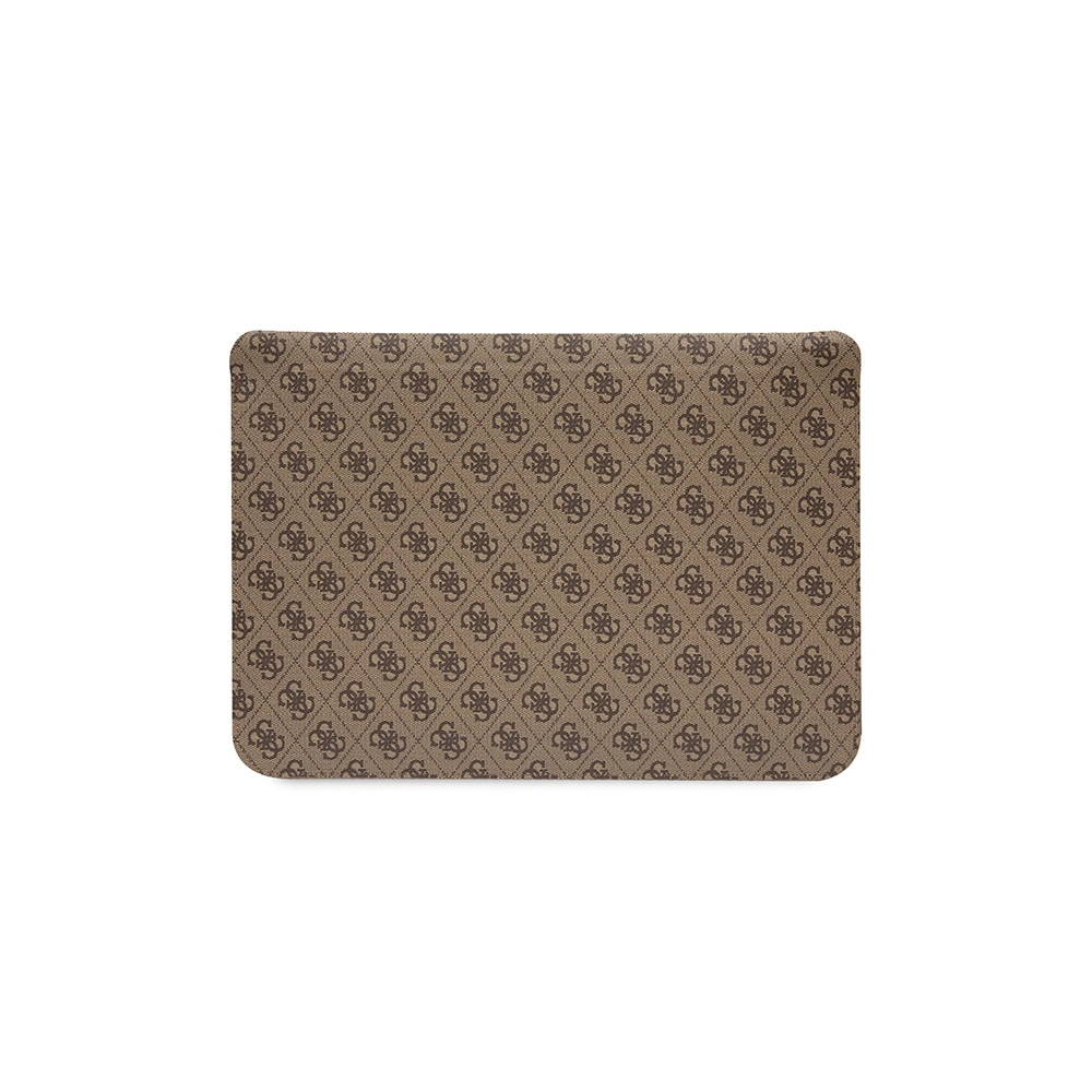 Etui Guess Sleeve GUCS16P4RPSW 16 cali brązowy/brown 4G Printed Stripes