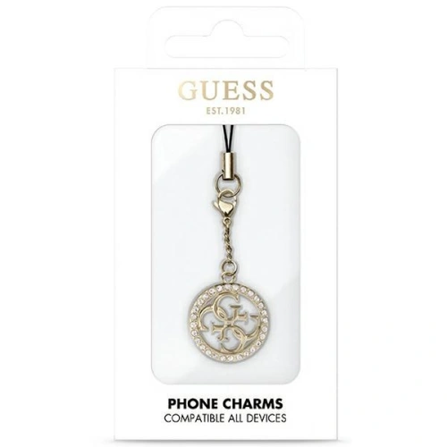 Kup Guess Anhänger GUCPM4DRD Handy Strap 4G Strass Charm - GUE2695 - {ean13} - Sklep Home Screen