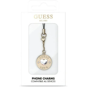 Kup Zawieszka Guess GUCPMHGLD Phone Strap Heart Diamond Charm with Rhinestones - GUE2697 - {ean13} - Sklep Home Screen
