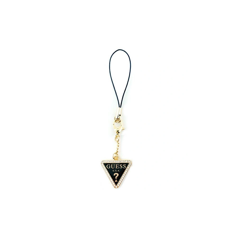 Zawieszka Guess GUCPMTDCK Phone Strap Triangle Diamond Charm with Rhinestones