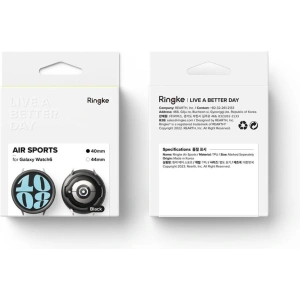 Buy Ringke Air Samsung Galaxy Watch 6 40mm Black - RGK1824 - {ean13} - Home Screen Store Europe