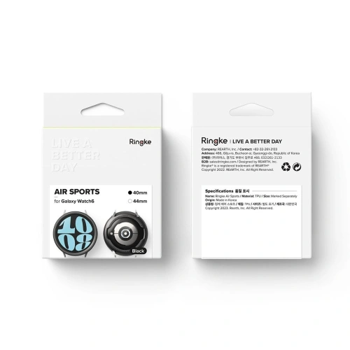 Buy Ringke Air Samsung Galaxy Watch 6 40mm Black - RGK1824 - {ean13} - Home Screen Store Europe