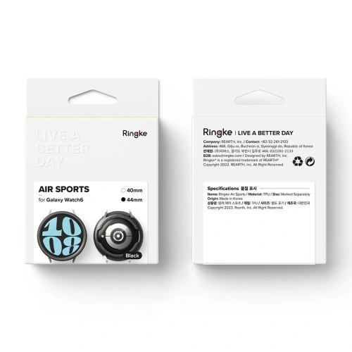 Kup Ringke Samsung Carcasă Air Galaxy Watch 6 44mm negru - RGK1825 - {ean13} - Sklep Home Screen