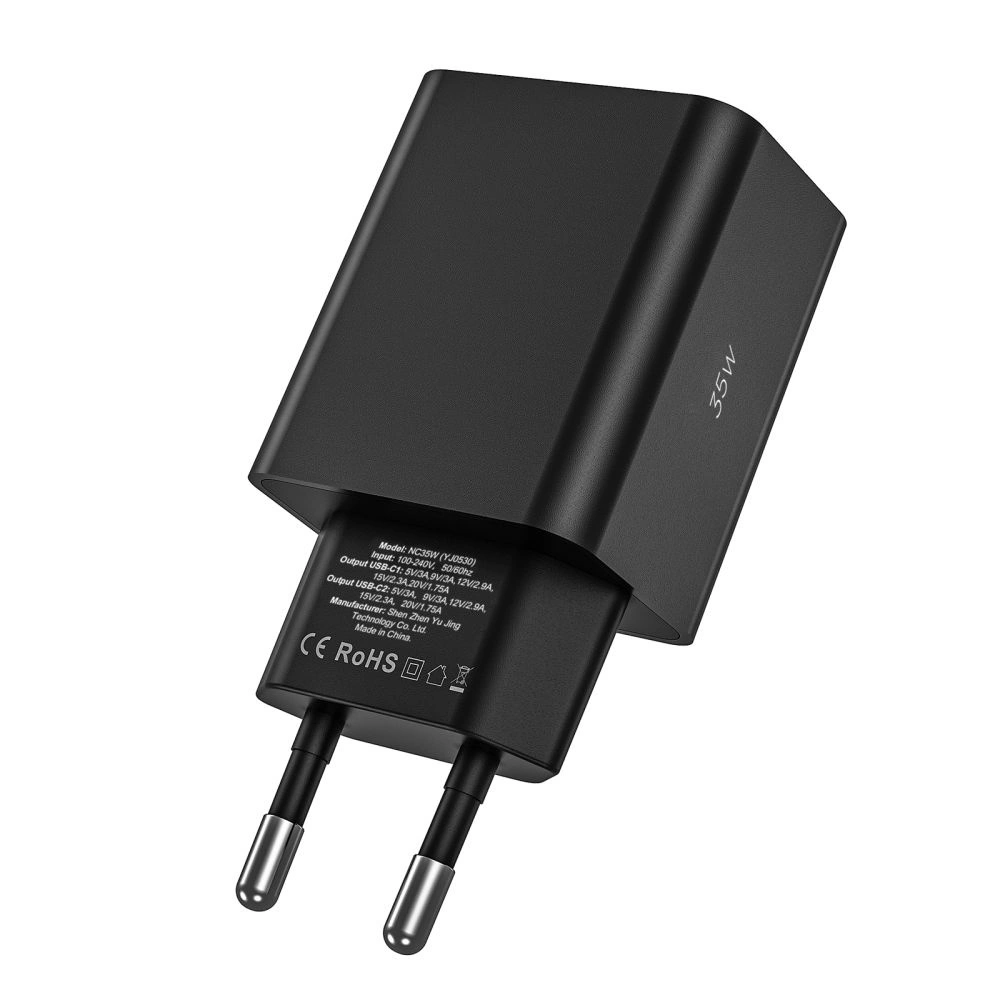 Ładowarka sieciowa Tech-Protect C35W 2-port Network Charger PD 35W Black