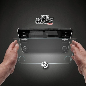 Folia matowa GrizzGlass CarDisplay Protection do Volkswagen T-Cross Discover Media 2019-2025