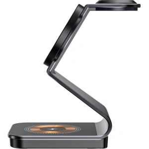 Kup Ładowarka bezprzewodowa Tech-Protect Qi15W-A29 3in1 Magnetic MagSafe Wireless Charger Black - THP2187 - {ean13} - Sklep Home Screen