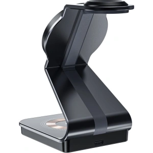 Kup Ładowarka bezprzewodowa Tech-Protect Qi15W-A29 3in1 Magnetic MagSafe Wireless Charger Black - THP2187 - {ean13} - Sklep Home Screen