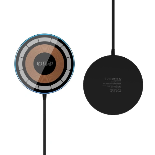 Buy Tech-Protect Qi15W-A30 Magnetic Magsafe Wireless Charger Black - THP2188 - {ean13} - Home Screen Store Europe