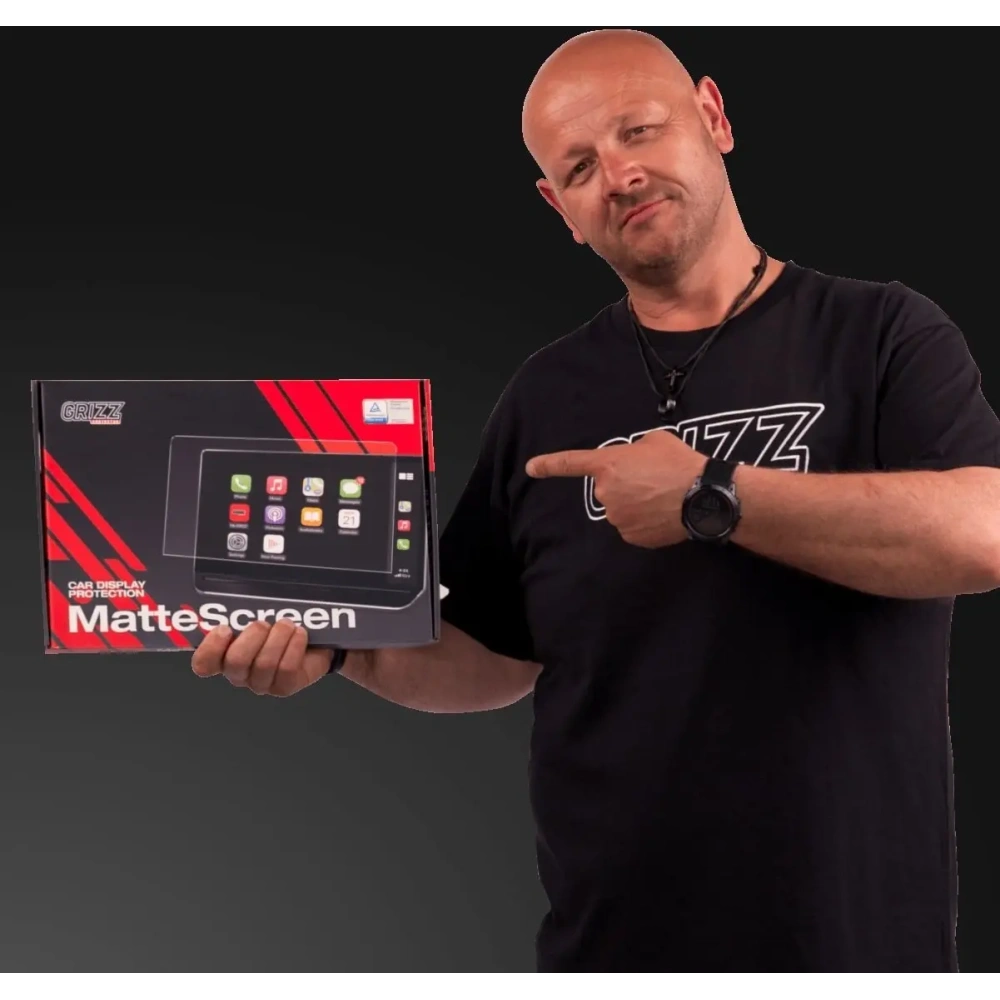 Folia matowa GrizzGlass CarDisplay Protection do Volkswagen Multivan Discover Media 2020-2023