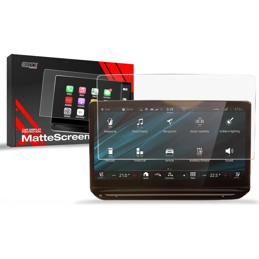 Folia matowa GrizzGlass CarDisplay Protection do Skoda Enyaq 2020-2025