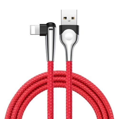 Kup Kábel Baseus USB Type-A Lightninghoz MVP 2.4A 1M - piros - BSU143RED - {ean13} - Sklep Home Screen